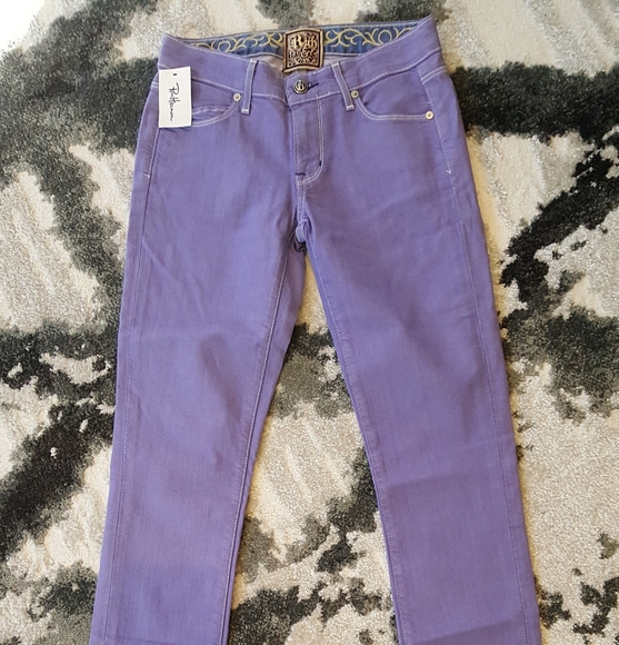 Rich & Skinny Denim - RICH & SKINNY| Womens lavender 💜 straight leg denim jeans|Size 23